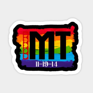 Montana Gay Marriage Sticker